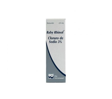 BABY RHINOL (CLORURO DE SODIO) GOTAS X 15 ML.