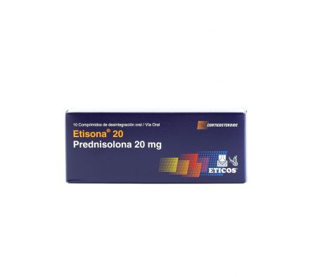 ETISONA 20 MG. CJ X 10 COMP.
