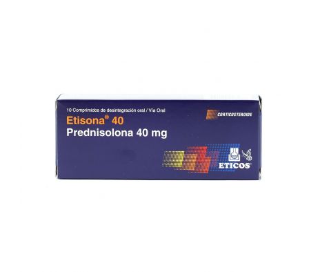 ETISONA 40 MG. CJ X 10 COMP.