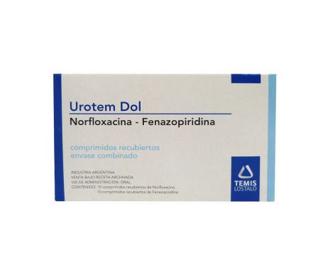 UROTEM DOL (10 + 10 COMP.) CJ X 10 DOSIS
