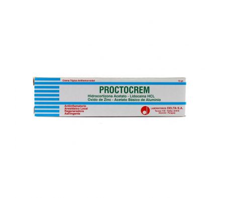 PROCTOCREM POMO X 15 GRAMOS