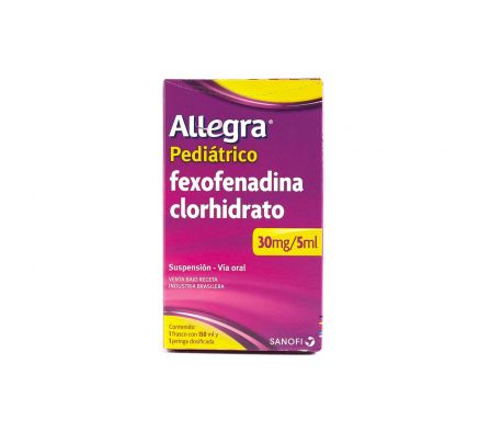 ALLEGRA SUSP. PEDIATRICA FR. X 150 ML.