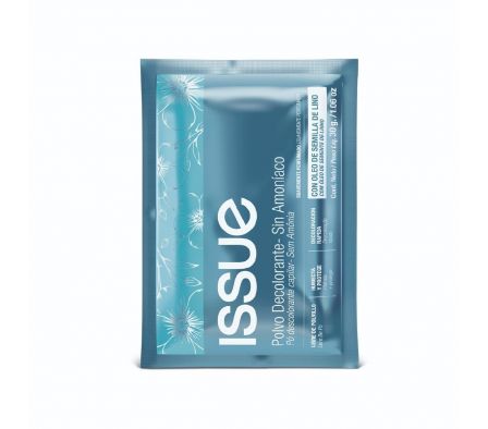 Issue polvo decolorante s/amoniaco con sem lino unid.30 gr.