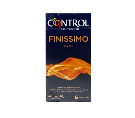 CONTROL ADAPTA EXTREM. SENSIBILITY CONDOMS CJ X 6 UNID.
