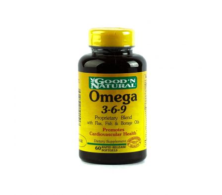 OMEGA 3-6-9 NAT. LIFE FR. X 60 CÁPS.