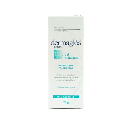 DERMAGLOS FACIAL GEL HIDRAT. MIXTA A GRASA FR. X 70 GR.