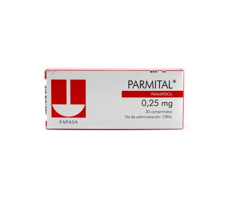PARMITAL 0,250 MG. CJ X 30 COMP.