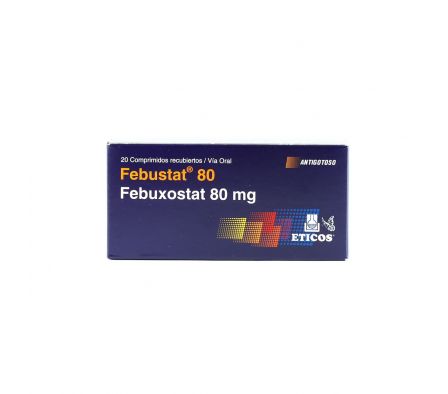 FEBUSTAT 80 MG. CJ X 20 COMP.