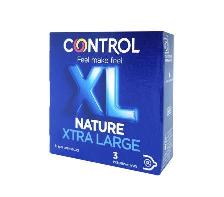 CONTROL ADAPTA XL CONDOMS CJ X 3 UNID../.
