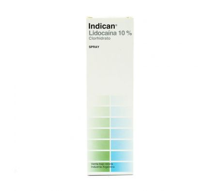 INDICAN LIDOCAINA CLORH. SIDUS SPRAY FR. X 60 ML.