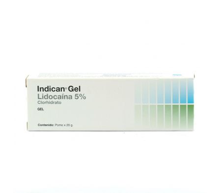 INDICAN LIDOCAINA CLORH. SIDUS GEL POTE X 20 GR.