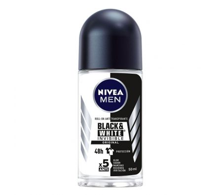 Nivea deo roll-on formen invisible b&w power fr.50 ml. *-
