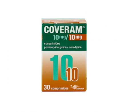 COVERAM 10/10 MG. FRASCO X 30 COMPRIMIDOS