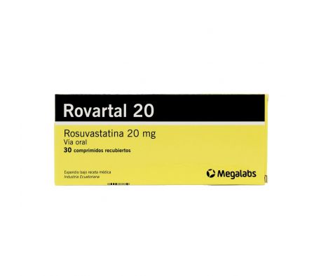 ROVARTAL 20 MG. CJ X 30 COMP.