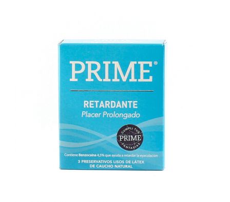 PRIME RETARDANTE PRESERV. CJ X 3 UNID.