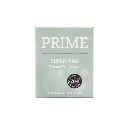 PRIME SUPER FINO PRESERV. CJ X 3 UNID.