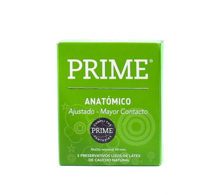 PRIME ANATOMICO PRESERV. CJ X 3 UNID.
