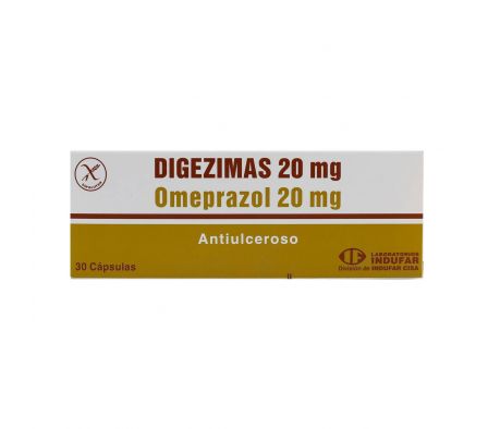 DIGEZIMAS 20 MG. CJ X 30 CÁPS.