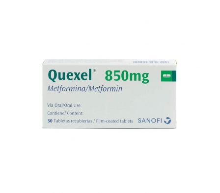 QUEXEL 850 MG. CJ X 30 TABL.