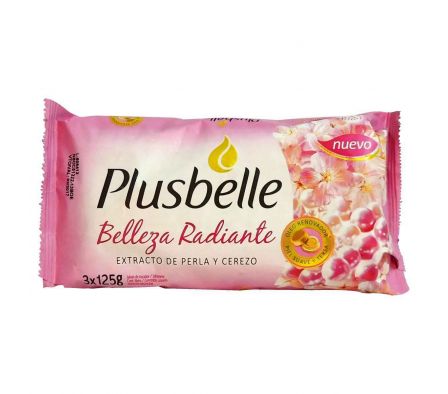 Plusbelle jabon ceramidas 125gr pack3 unid.