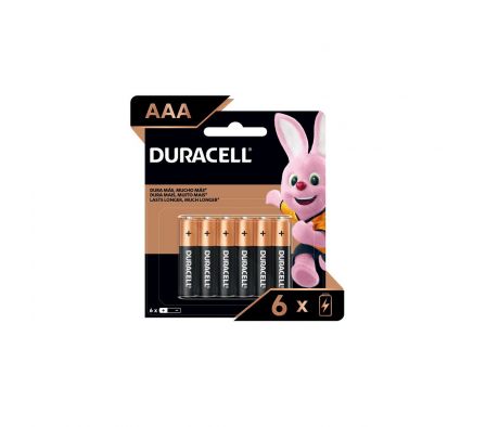 DURACELL PILA AAA 48PQ/ X4+2 GRATIS PACK./.