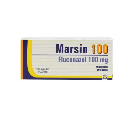 MARSIN 100 MG. CJ X 10 CÁPS.