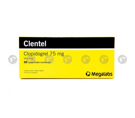 CLENTEL 75 MG. CJ X 30 COMP. REC.