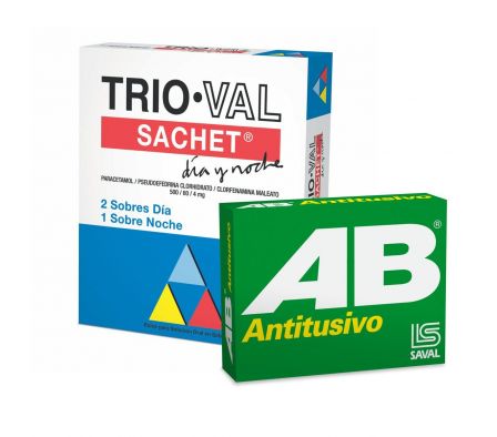 AB + TRIO-VAL SACHETS (OPCION 1) PACK X 1 UN.