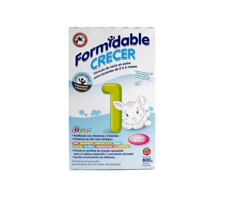 FORMIDABLE CRECER 1 CARTON CJ X 800 GR.