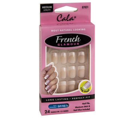Cala uñas francesita medium c/peg 87831