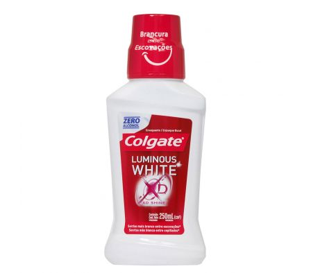 Colgate plax enjuage bucal luminous fr.250 ml.*|