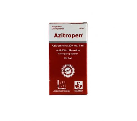 AZITROPEN 200 MG. SUSP. FR. X 50 ML.