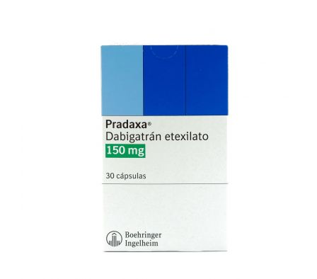 PRADAXA 150 MG. CJ X 30 CÁPS.