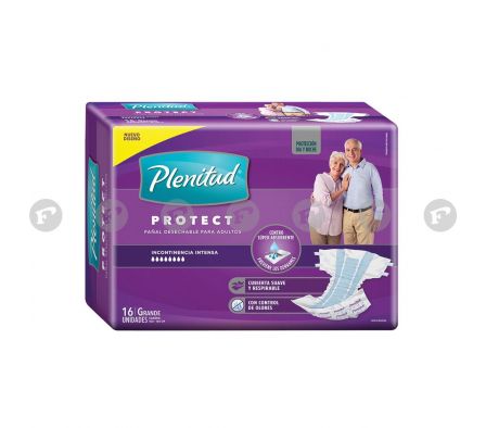 Plenitud pañal adultos protec gde paq. 16 unid.