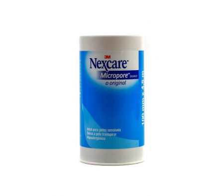 MICROPORE NEXCARE  100 MM. BLANCO TUBO X 4,5 MTS