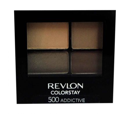 Revlon colorstay sombra adictive x4 colores 500