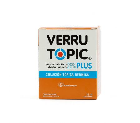 VERRUTOPIC PLUS SOLUCION FRASCO X 15 ML.