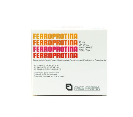 FERROPROTINA CJ X 30 SOBRES