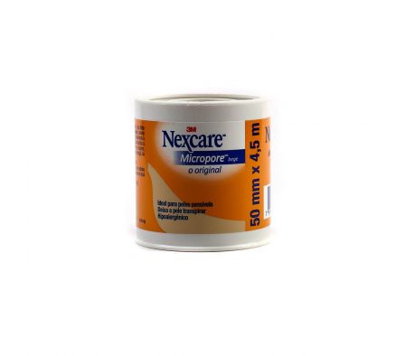 MICROPORE NEXCARE BEGE (3M) 50 MM TUBO X 4,5 MTS