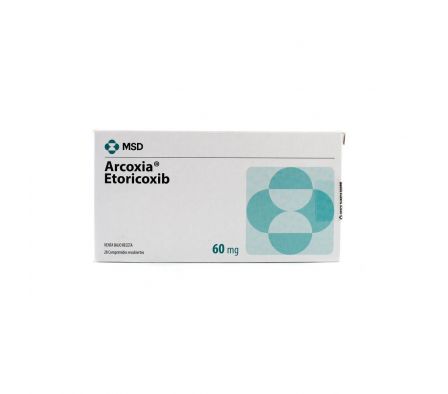 ARCOXIA 60 MG. CJ X 28 COMP. REC.