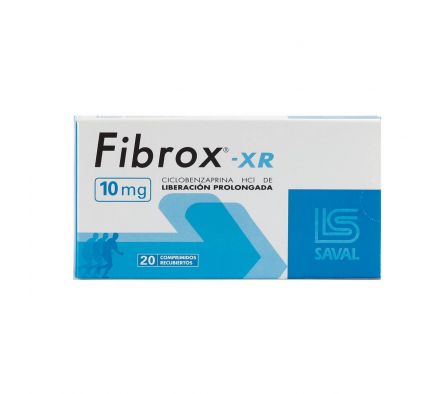 FIBROX - XR 10 MG. CJ X 20 COMP. REC.