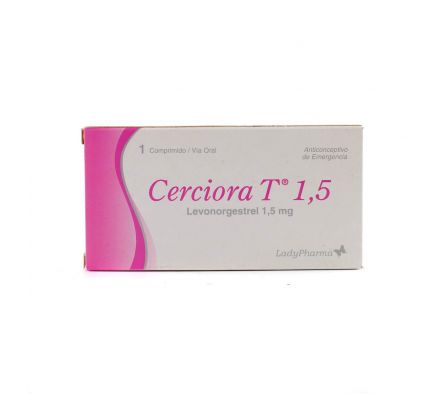 CERCIORA T 1,5 MG. CJ X 1 COMP.