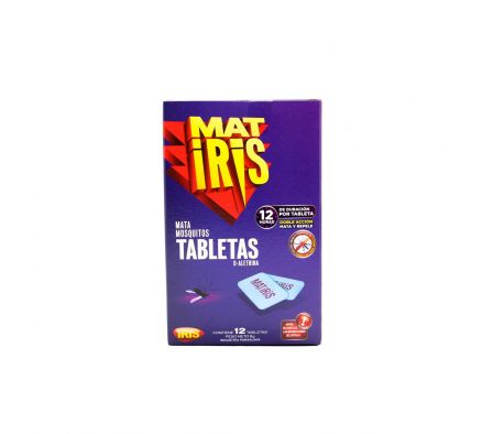 Matiris Matamosquitos D-Aletrina - Caja de 12 tabletas