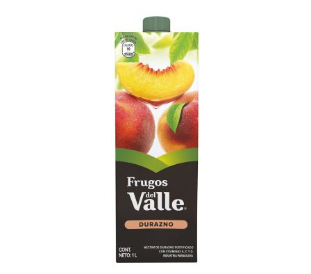 FRUGOS JUGO DE DURAZNO DE 1000 ML UNID.