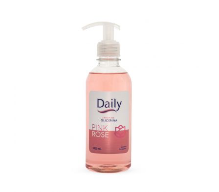 Daily jabon liquido pink rose fr.350 ml.