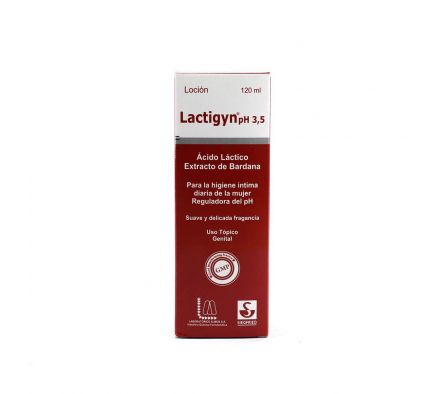 LACTIGYN LOCION FR. X 120 ML.