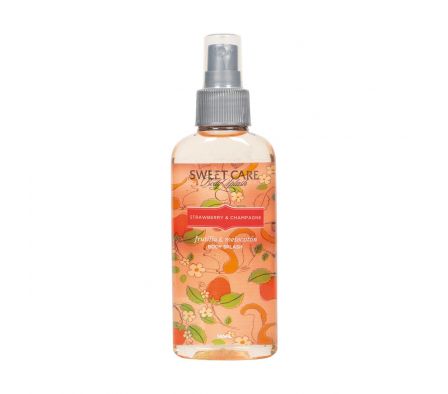 Sweet Care body splash strawb/champ fr.140 ml.