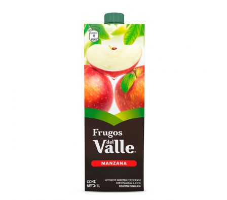 FRUGOS JUGO DE MANZANA DE 1000 ML UNID.