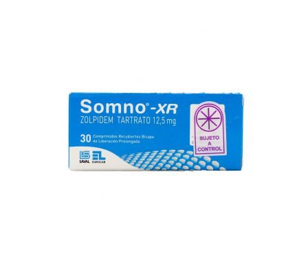 SOMNO XR 12,5 MG. (RSA) CJ X 30 COMP.