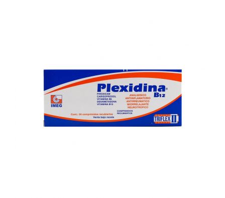 PLEXIDINA B12 CJ X 20 COMP.